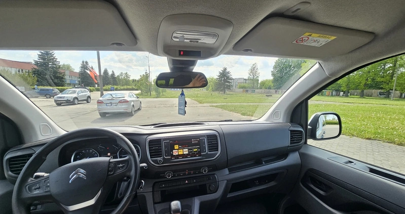 Citroen Jumpy Combi cena 118080 przebieg: 78200, rok produkcji 2018 z Siedlce małe 326